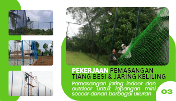 Jasa Pembuatan Lapangan Mini Soccer Futsal Indo Mini Soccer